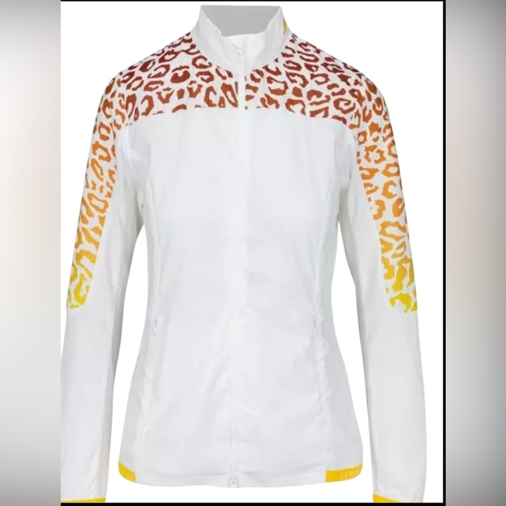 J. LINDEBERG TENLEY PRINT LADIES GOLF JACKET W